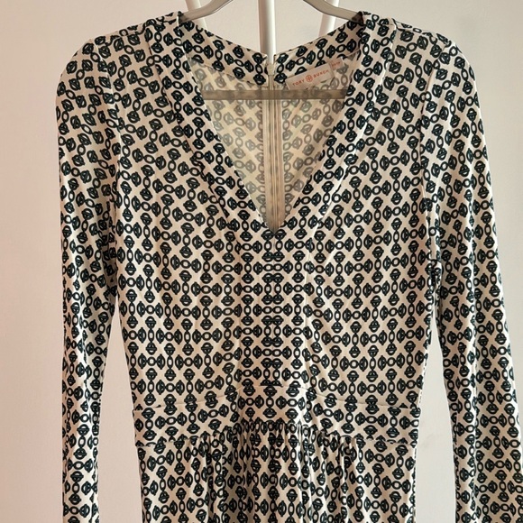 Tory Burch Dresses & Skirts - Tory Burch Patterned Long Sleeve Dress